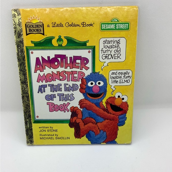 Little Golden Book 4 Pack Sesame Street Book Bundle - Picture 2 of 13